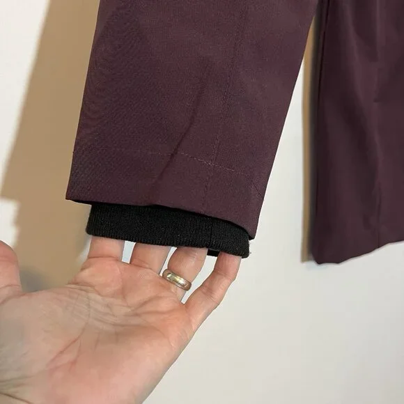 Pendleton Women's Tape Seam Hooded Rain Jacket Purple Medium Outdoor Winter Zip - Picture 11 of 12